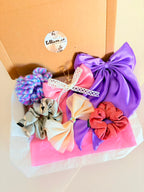 Mystery Lucky Scoop Hair Accessories | Handmade Bows, Scrunchies & Claw Clips | UK Surprise Hair Bundle